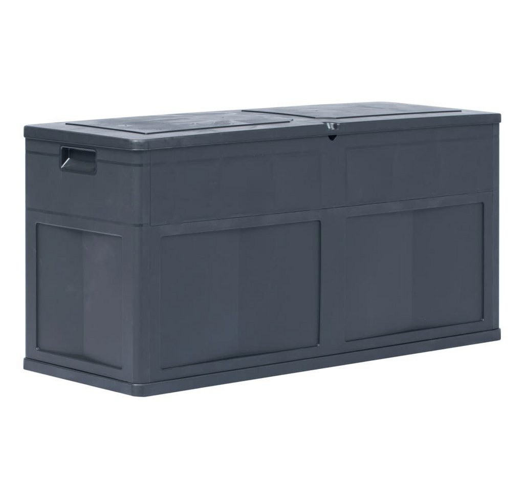 furnicato Gartenbox Garten-Aufbewahrungsbox 320 L Schwarz von furnicato