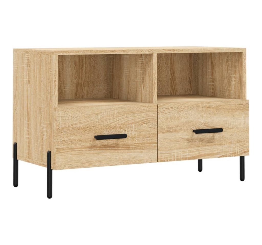 furnicato TV-Schrank Sonoma-Eiche 80x36x50 cm Holzwerkstoff von furnicato