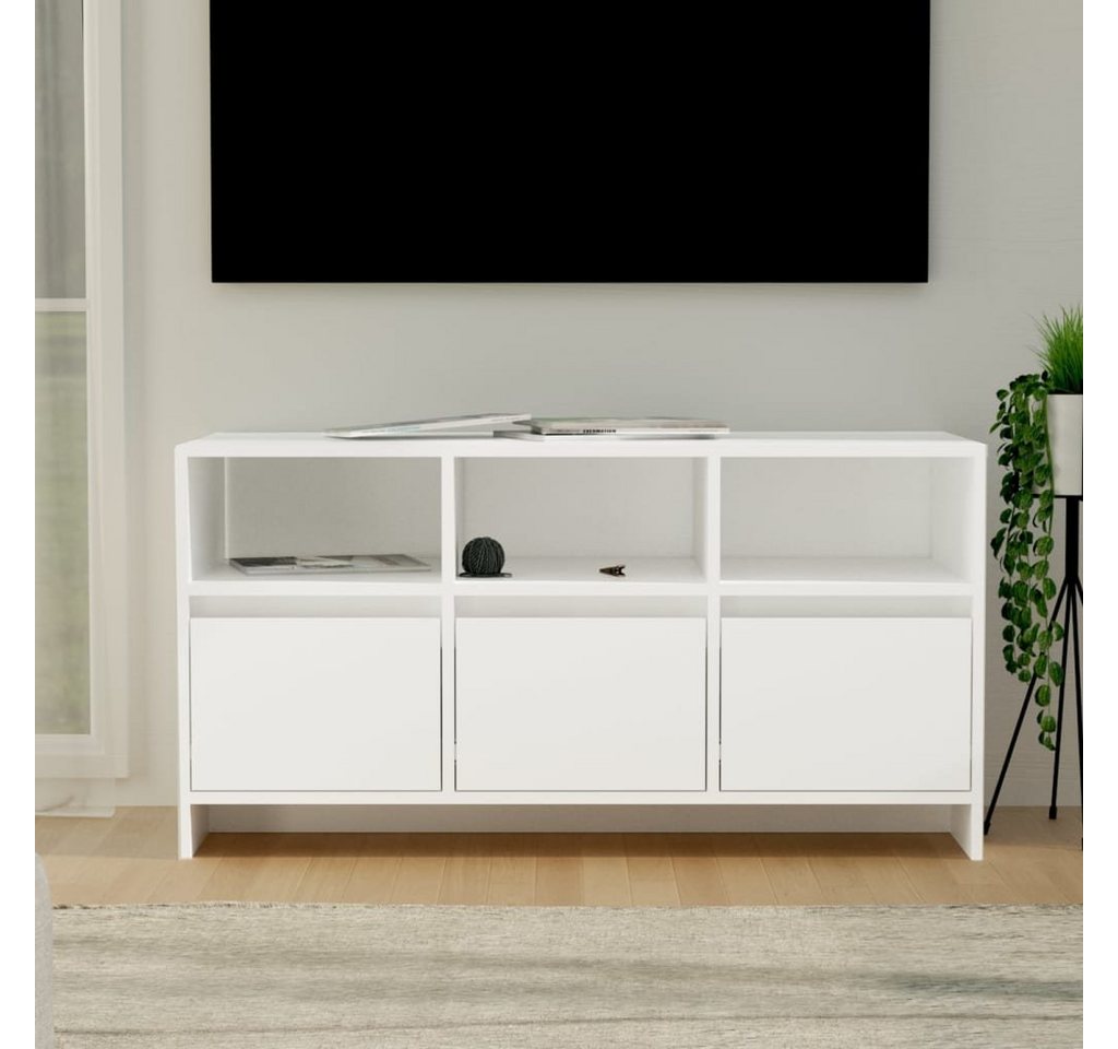furnicato TV-Schrank Weiß 102x37,5x52,5 cm Holzwerkstoff von furnicato