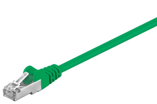 CAT 5e Netzwerkkabel 2x RJ45 Stecker CAT 5-0050 SF/UTP GRÜN 0.50m CAT 5e Netzwerkkabel 2x RJ45 Stecker CAT 5-0050 SF/UTP GRÜN 0.50m von goobay