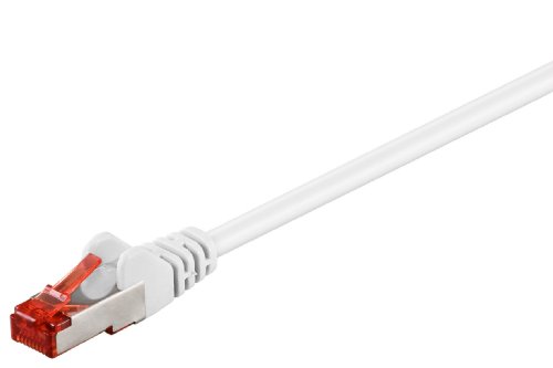 CAT 6 Netzwerkkabel LS0H 2xRJ45 Stecker CAT 6-1500 S/FTP PIMF WEISS 15m CAT 6 Netzwerkkabel LS0H 2xRJ45 Stecker CAT 6-1500 S/FTP PIMF WEISS 15m von goobay