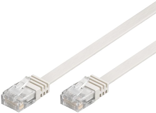 CAT Flat 5-100 Weiss 1m CAT Flat 5-100 Weiss 1m von goobay