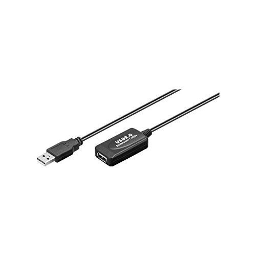 Goobay 60119 Aktives USB 2.0 Verlängerungskabel, 10 m von goobay