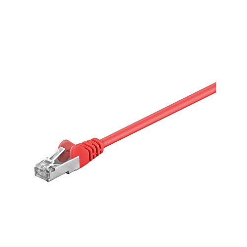 Goobay 68038 CAT 5e Patchkabel, SF/UTP, Rot von goobay