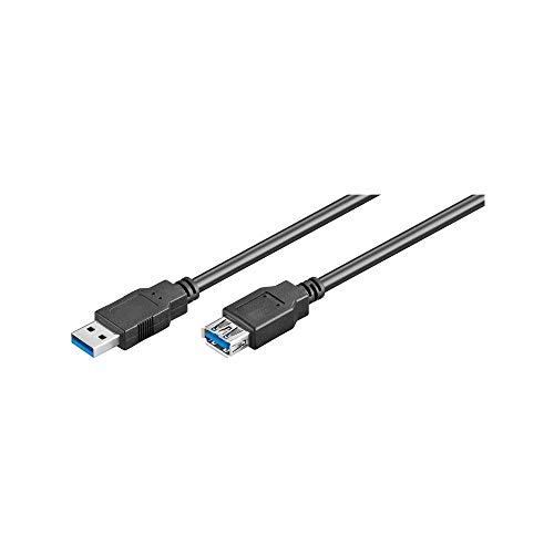 Goobay 95726 Super USB 3.0 Kabel Verlängerung / Verlängerungskabel für Geräte mit USB-Anschluss / Datenübertragung 5 Gbit/s / Dreifach geschirmt / 5m von goobay