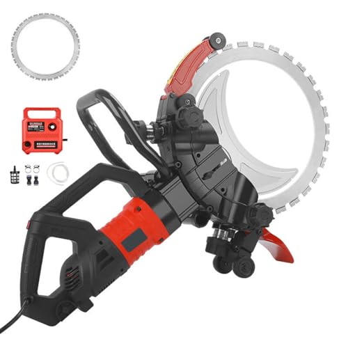 guoyjmm 8980W Beton Ringsäge, toroidale elektrische Betonsäge mit Wasser gespeister Staubunterdrückung, Mauerschlitz-Schneidemaschine, für Granit, Porzellan, Beton, Stein, gebürstet guoyjmm 8980W Beton Ringsäge, toroidale elektrische Betonsäge mit Wasser gespeister Staubunterdrückung, Mauerschlitz-Schneidemaschine, für Granit, Porzellan, Beton, Stein, gebürstet von guoyjmm