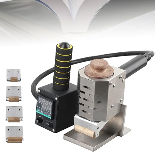 guoyjmm Hand-Heißschmelzkleber-Rollmaschine, 50 ml/150 ml Fässer, mit 4 Arten von Klebstoffapplikatoren, 50–220 °C einstellbare Temperatur, zum Verkleben von Verpackungen und Lederwaren,150ml guoyjmm Hand-Heißschmelzkleber-Rollmaschine, 50 ml/150 ml Fässer, mit 4 Arten von Klebstoffapplikatoren, 50–220 °C einstellbare Temperatur, zum Verkleben von Verpackungen und Lederwaren,150ml von guoyjmm