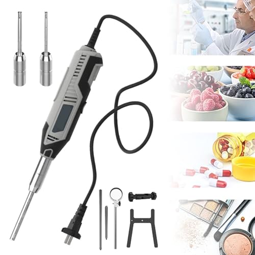 guoyjmm Handgehaltener Hochgeschwindigkeitshomogenisator, Laborzellgewebehomogenisator, 6 Gänge einstellbar, 0,5–250 ml, zur Zellhomogenisierung, Mischladung,Plugin+Base guoyjmm Handgehaltener Hochgeschwindigkeitshomogenisator, Laborzellgewebehomogenisator, 6 Gänge einstellbar, 0,5–250 ml, zur Zellhomogenisierung, Mischladung,Plugin+Base von guoyjmm