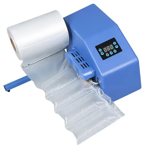 guoyjmm Luftkissenmaschine Pro, 200 W Luftkissenmaschine für Folien-Airbag-Verpackungen, aufblasbare Verpackungen für hohe Beanspruchung, tragbare Luftkissenwickelmaschine 16 m/min,Blue guoyjmm Luftkissenmaschine Pro, 200 W Luftkissenmaschine für Folien-Airbag-Verpackungen, aufblasbare Verpackungen für hohe Beanspruchung, tragbare Luftkissenwickelmaschine 16 m/min,Blue von guoyjmm