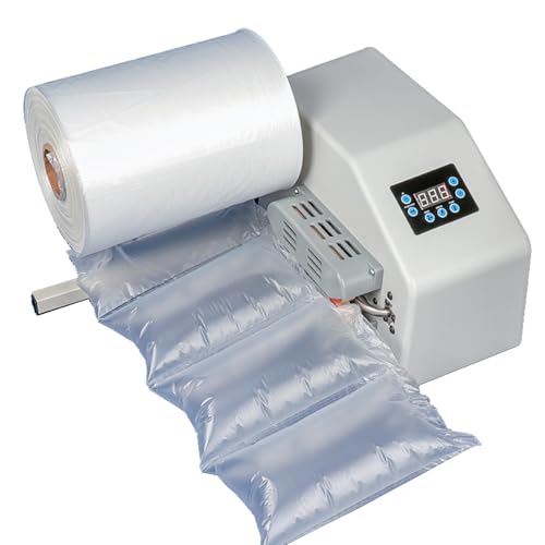 guoyjmm Luftkissenmaschine Pro, 200 W Luftkissenmaschine für Folien-Airbag-Verpackungen, aufblasbare Verpackungen für hohe Beanspruchung, tragbare Luftkissenwickelmaschine 16 m/min,White guoyjmm Luftkissenmaschine Pro, 200 W Luftkissenmaschine für Folien-Airbag-Verpackungen, aufblasbare Verpackungen für hohe Beanspruchung, tragbare Luftkissenwickelmaschine 16 m/min,White von guoyjmm