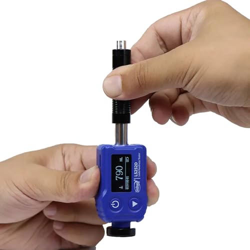 guoyjmm Multifunktionaler Härteprüfer für Metall, tragbares Leeb-Härteprüfer-Kit, HL HB HRB HRC HRA HV HS, Mehrwinkelmessungen, USB-Lade-Härtemessgerät,LS252D guoyjmm Multifunktionaler Härteprüfer für Metall, tragbares Leeb-Härteprüfer-Kit, HL HB HRB HRC HRA HV HS, Mehrwinkelmessungen, USB-Lade-Härtemessgerät,LS252D von guoyjmm