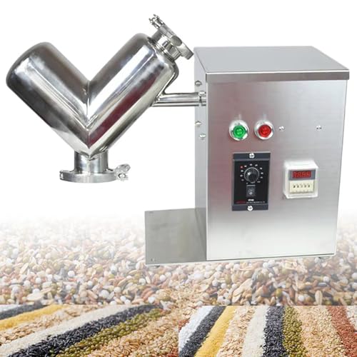 guoyjmm Trockenpulvermischer vom Typ V, Partikel Granulatmischer aus Edelstahl 304, 2-Liter-Labor-Trockenpulvermischer-Mischmaschine, Material V-förmiger Mixer-Trockenpulvermischer guoyjmm Trockenpulvermischer vom Typ V, Partikel Granulatmischer aus Edelstahl 304, 2-Liter-Labor-Trockenpulvermischer-Mischmaschine, Material V-förmiger Mixer-Trockenpulvermischer von guoyjmm