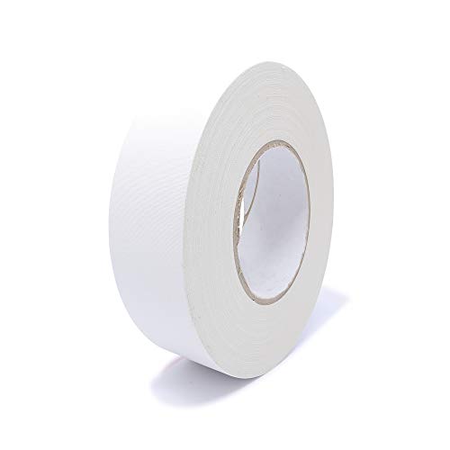 gws Gewebeklebeband, premium Panzertape in Profi-Qualität mit Natur-Kautschukkleber, Wasserdicht, Breite: 30mm Länge: 50m, Farbe: Weiß von gws