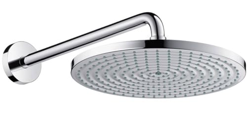 hansgrohe Duschkopf Raindance S, Kopfbrause wassersparend, Regendusche mit 1 Strahlart, Chrom von hansgrohe