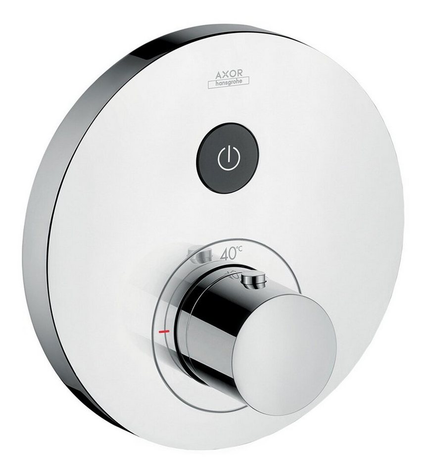 hansgrohe Unterputzarmatur Axor ShowerSelect Thermostat rund für 1 Verbraucher Unterputz - Chrom von hansgrohe