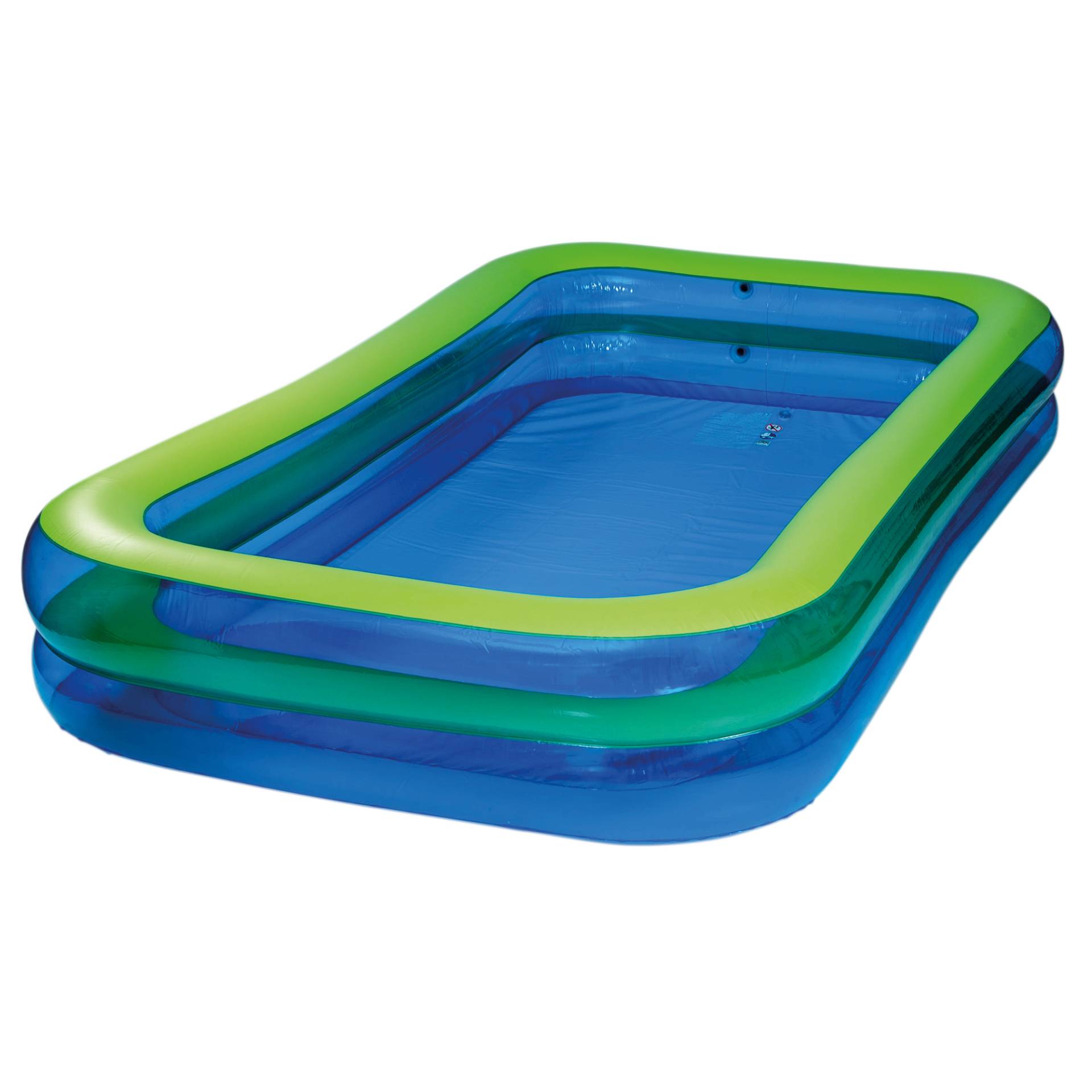 Happy People Planschbecken 'Family Pool' blau/grün 305 x 183 x 50 cm von happy people