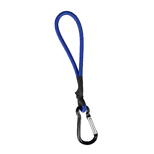 harayaa Bungee-Seil mit Karabiner, Bungee-Gurt, Kurze Bungee-Seile, Baldachin-Binder mit Haken für Zelte, Blau von harayaa