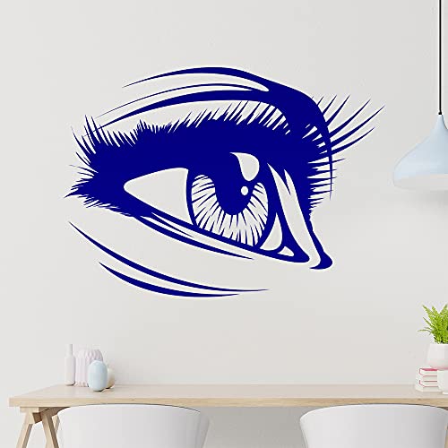 KIWISTAR Auge Eye Wandtattoo in 6 Größen - Wandaufkleber Wall Sticker - Dekoration, Küche, Wohnzimmer, Schlafzimmer, Badezimmer von hauptsachebeklebt