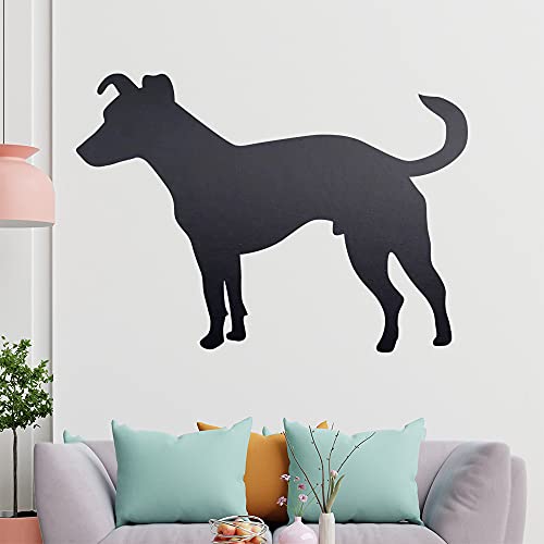 KIWISTAR Jack Russel Silhouette Wandtattoo in 6 Größen - Wandaufkleber Wall Sticker - Dekoration, Küche, Wohnzimmer, Schlafzimmer, Badezimmer von hauptsachebeklebt