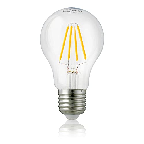 hellum LED Glühbirne E27, 8W warmweiß LED Lampe mit 1055 Lumen LED Filament, E27 Vintage Led Leuchtmittel ersetzt 75-Watt Glühbirne, 2700 Kelvin warmweiß Klar, 206128 hellum LED Glühbirne E27, 8W warmweiß LED Lampe mit 1055 Lumen LED Filament, E27 Vintage Led Leuchtmittel ersetzt 75-Watt Glühbirne, 2700 Kelvin warmweiß Klar, 206128 von hellum