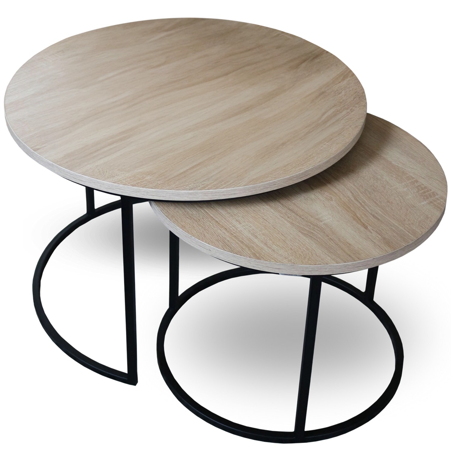 holz4home Couchtisch 2er Set MDF Sonoma Eiche holz4home Couchtisch 2er Set MDF Sonoma Eiche von holz4home