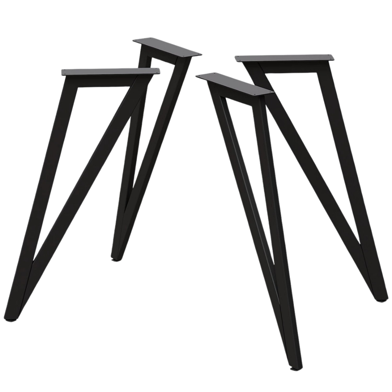 holz4home Dreieck Tischgestell Metall Schwarz Set aus 4 Füßen holz4home Dreieck Tischgestell Metall Schwarz Set aus 4 Füßen von holz4home