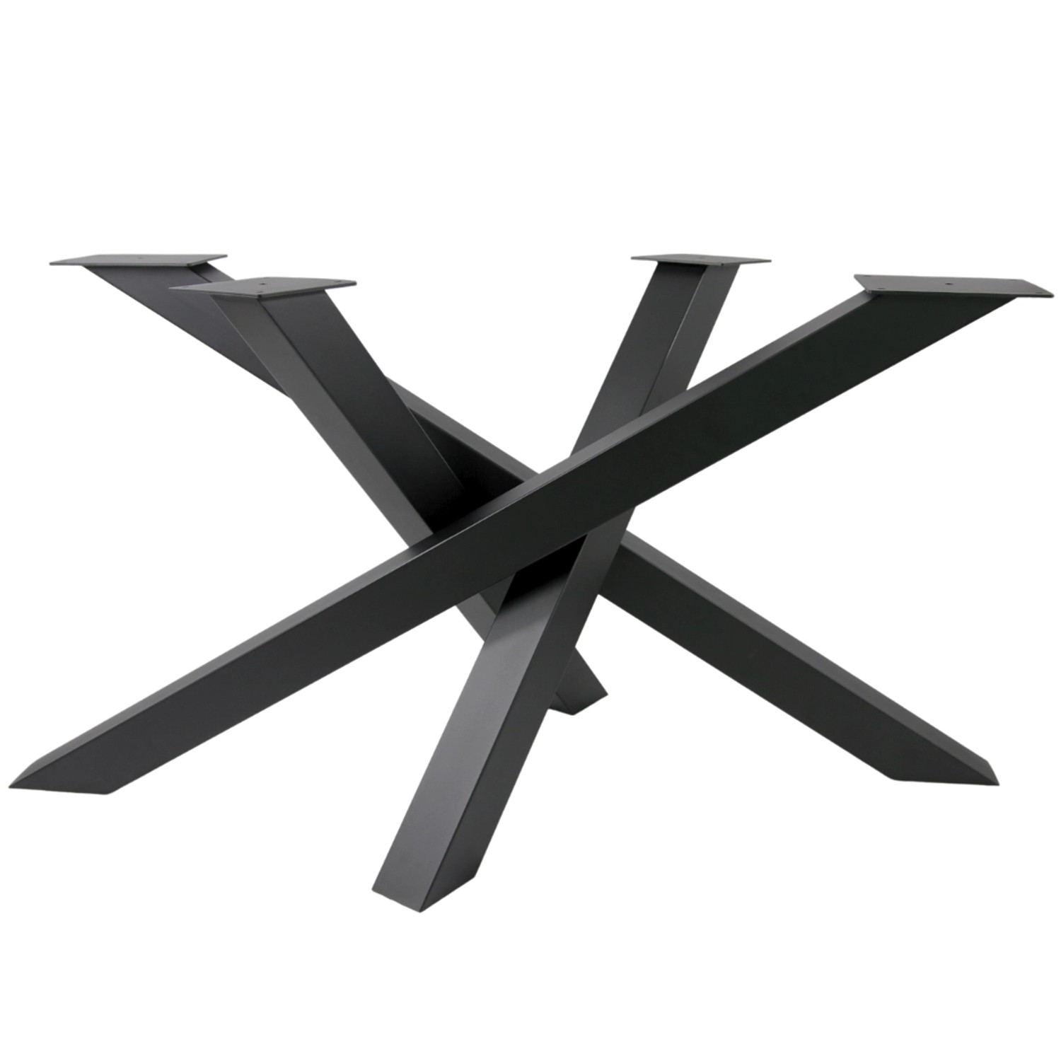 holz4home Tiempo Spider Tischgestell Mittelfuss Metall Schwarz holz4home Tiempo Spider Tischgestell Mittelfuss Metall Schwarz von holz4home