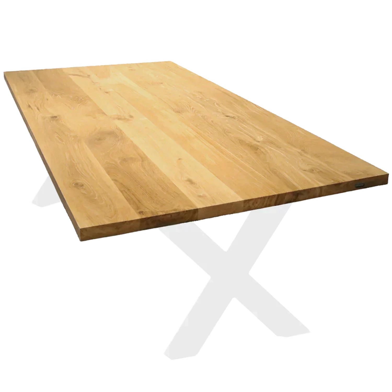 holz4home Tischplatte 240 x 100 cm ohne Baumkante aus Massiver Eiche holz4home Tischplatte 240 x 100 cm ohne Baumkante aus Massiver Eiche von holz4home