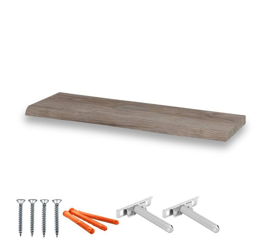 holz4home Wandregal Wandregal 70 cm mit Baumkante von holz4home® von holz4home