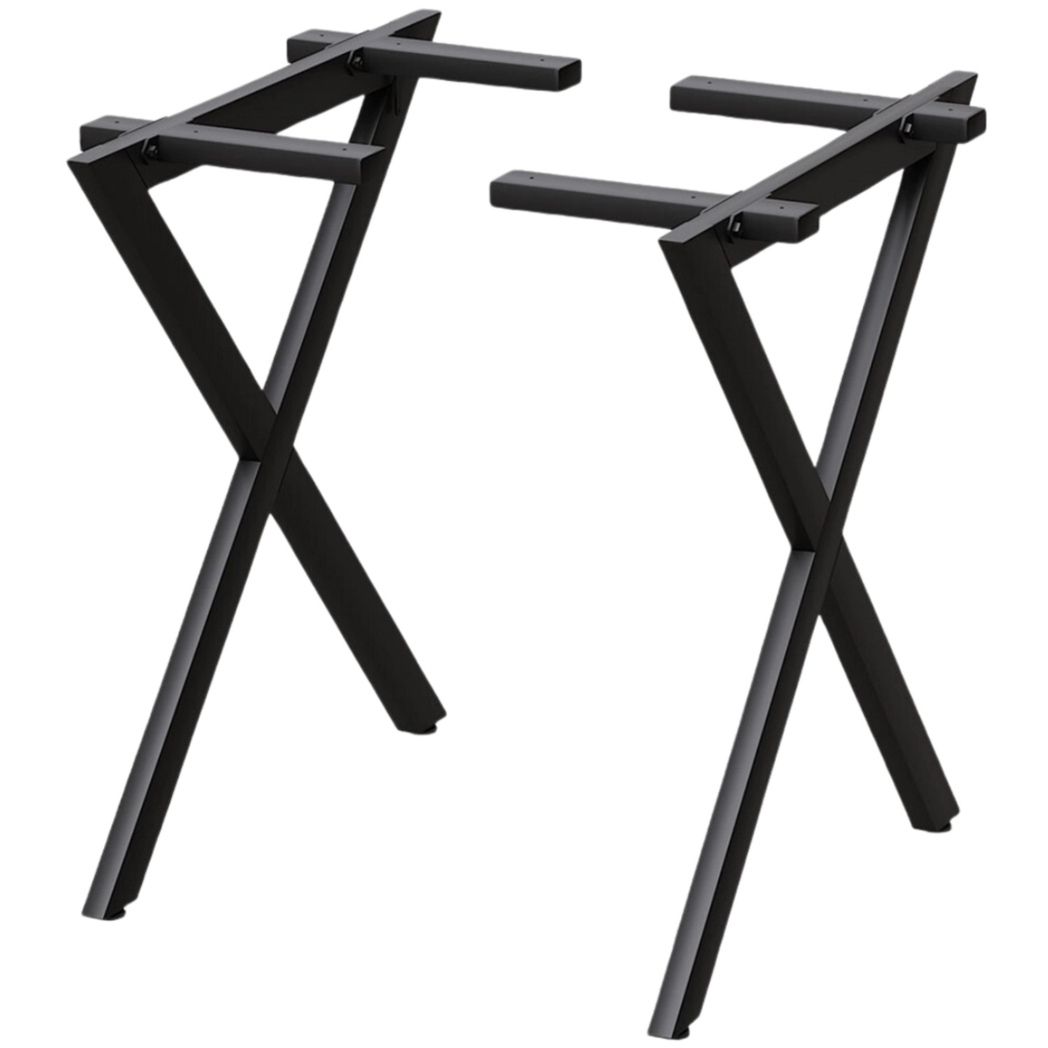 holz4home X-Struktur Tischgestell mit Querbalken Metall Schwarz 1 Paar aus 2 Stück holz4home X-Struktur Tischgestell mit Querbalken Metall Schwarz 1 Paar aus 2 Stück von holz4home