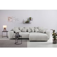 Home affaire Ecksofa Sundance, bei Bettfunktion mit Topper, incl. Zier- und Rückenkissen von home affaire