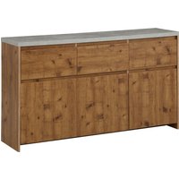 Home affaire Highboard "Maribo", Kommode im modernen Landhaus-Stil, mit Betontopplatte, Breite 140 cm Home affaire Highboard "Maribo", Kommode im modernen Landhaus-Stil, mit Betontopplatte, Breite 140 cm von home affaire