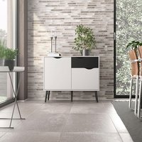 Home affaire Sideboard "OSLO", mit vielen Stauraummöglichkeiten, inklusive Einlegeböden, grifflos von home affaire