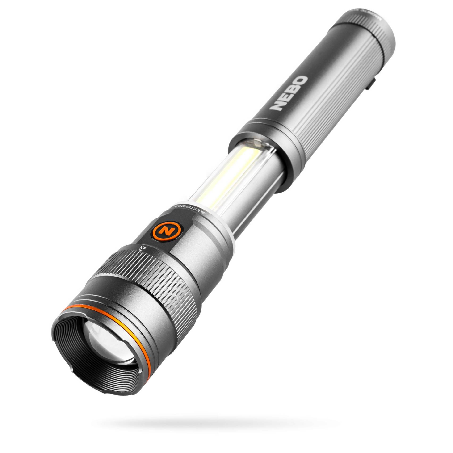 Nebo Akku-LED-Taschenlampe 'Franklin Slide' Aluminium 500 lm von Nebo