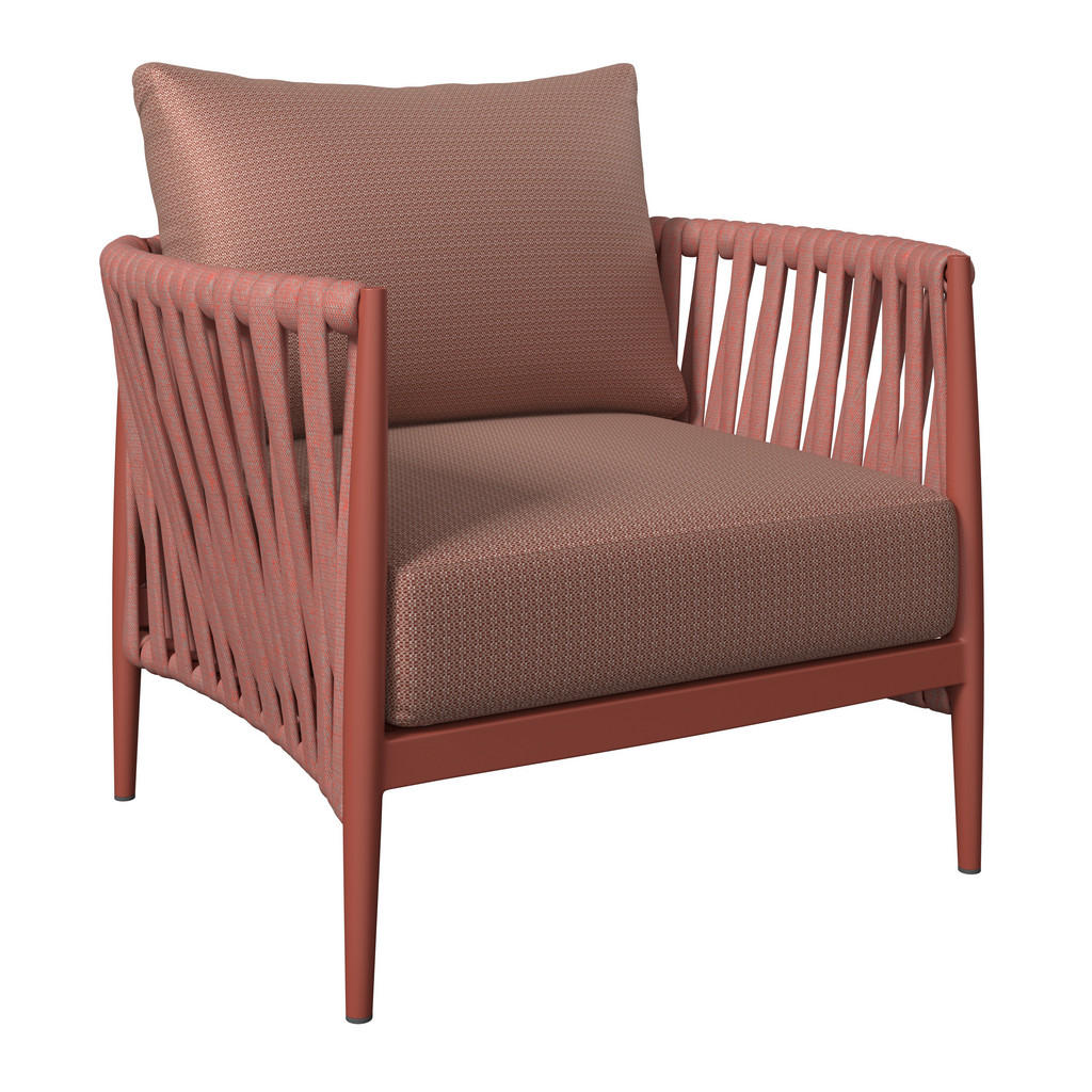 Amatio Loungesessel, Rot, Metall, Textil, Füllung: Schaumstoff, Polyester, Rundrohr, 91x68x81 cm, Loungemöbel, Loungesessel Amatio Loungesessel, Rot, Metall, Textil, Füllung: Schaumstoff, Polyester, Rundrohr, 91x68x81 cm, Loungemöbel, Loungesessel von Amatio