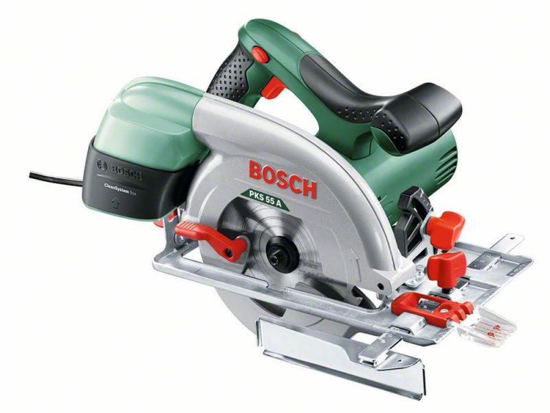 Bosch Handkreissäge PKS 55 A 0603501000 von BOSCH grün