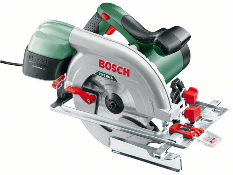 Bosch Handkreissäge PKS 66 A 0603502002 von BOSCH grün