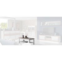 Couchtisch weiß Hochglanz Eiche Nelson Nachbildung B/H/T: ca. 110x45x60 cm Couchtisch weiß Hochglanz Eiche Nelson Nachbildung B/H/T: ca. 110x45x60 cm von XXXL