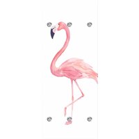 queence Garderobenleiste "Flamingo", mit 6 Haken, 50 x 120 cm von Queence