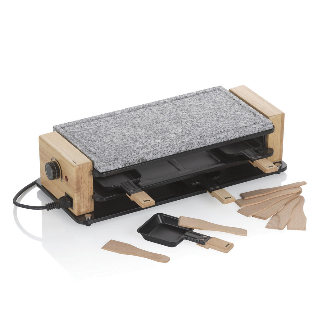 Kela Raclette-Grill Bedretto, Schwarz, Stein, 20.5x12.5x49 cm, Küchengeräte, Tischgrills & Fondues, Raclette-Grills Kela Raclette-Grill Bedretto, Schwarz, Stein, 20.5x12.5x49 cm, Küchengeräte, Tischgrills & Fondues, Raclette-Grills von Kela