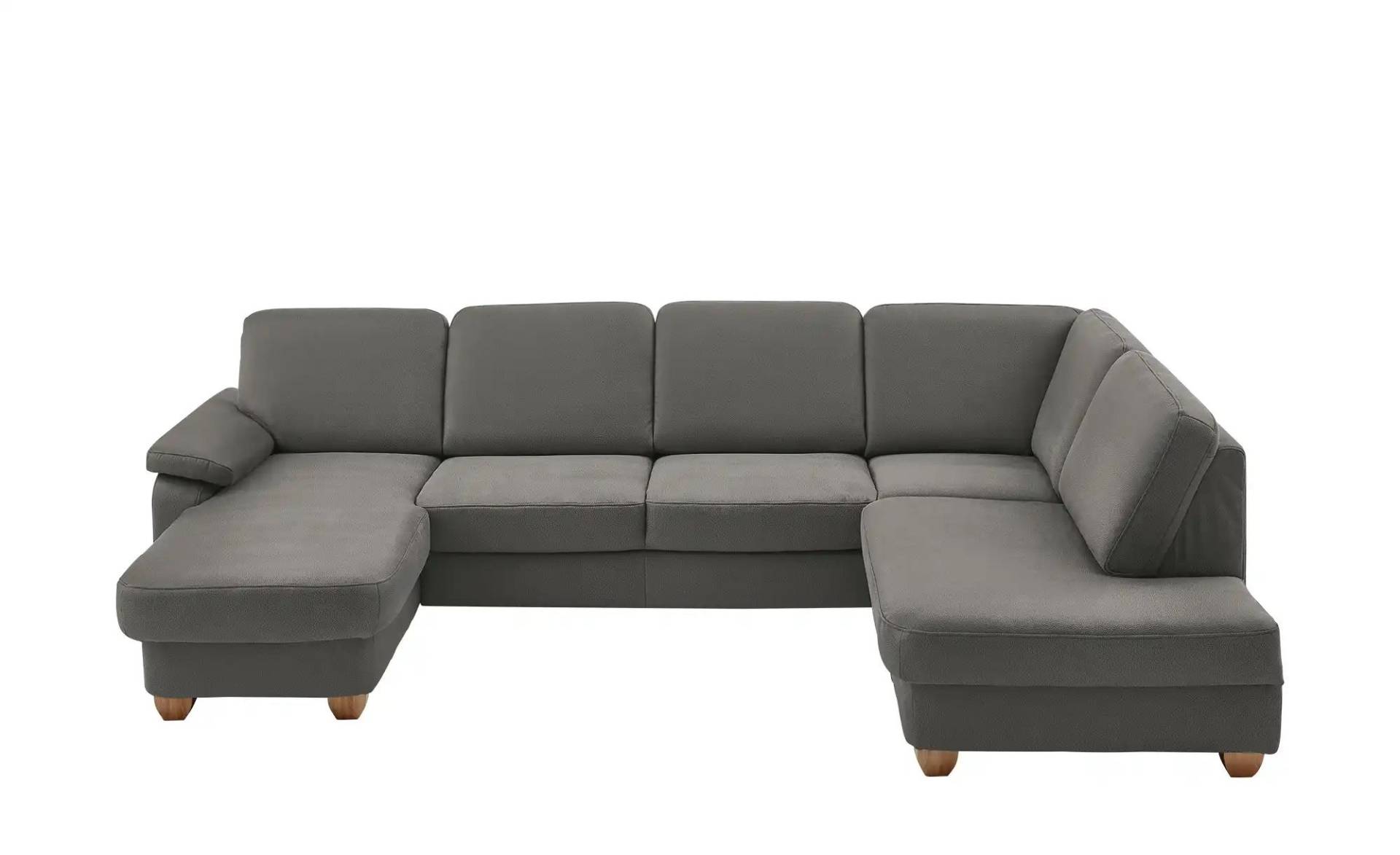 Kollektion Kraft Wohnlandschaft  aus Kunstleder Oliver ¦ grau ¦ Maße (cm): B: 300 H: 85 T: 202 Polstermöbel > Sofas > Ledersofas - Möbel Kraft