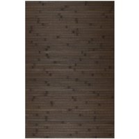 Storesdeco - Natürliche Teppich Bambús, Anti-Rutsch, Dunkelbraun, 50 x 200cm - Dunkelbraun von STORESDECO