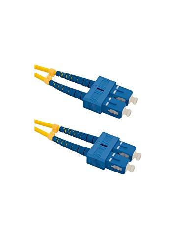 Qoltec Patchcord Fiber Optic SC/UPC - SC/UPC | Singlemode | 9/125 | G652D | Duplex | 1m von Qoltec