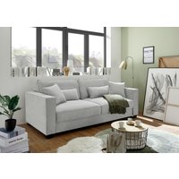 ED EXCITING DESIGN Schlafsofa "Melvin", mit Bettfunktion, Bettkasten, Rücken-, Nieren- und Zierkissen von Ed Exciting Design