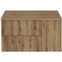 Waschtisch 90cm, Eiche, NEWPORT-56-OAK