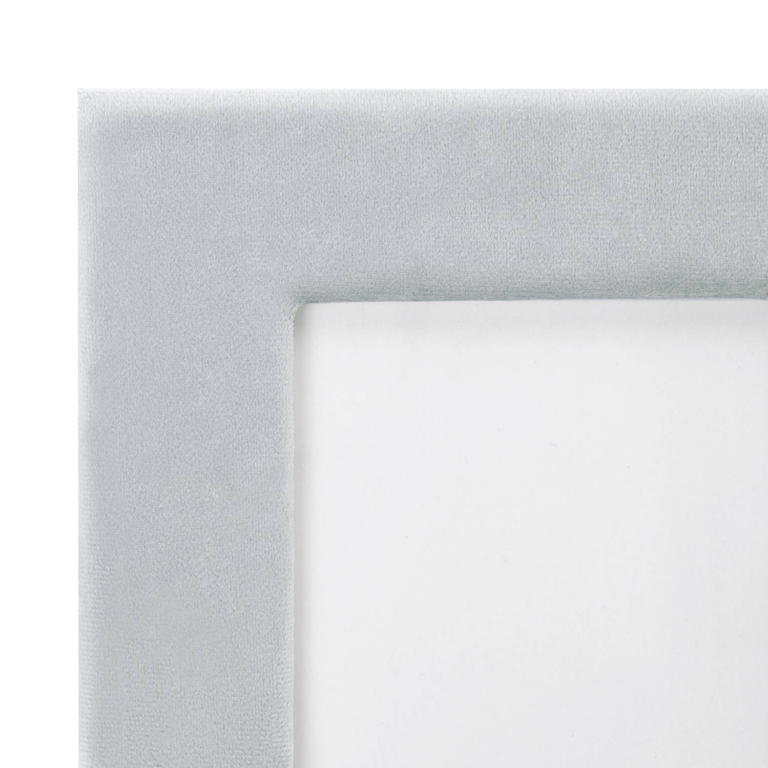 home24 Bilderrahmen Velvet MDF-Platte,PVC,synthetischer Stoff,Vlies Grau/Grau 21 x 26cm home24 Bilderrahmen Velvet MDF-Platte,PVC,synthetischer Stoff,Vlies Grau/Grau 21 x 26cm von home24