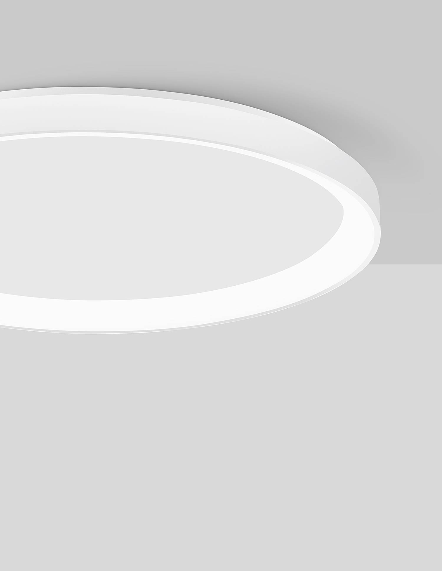 home24 Deckenleuchte Pertino Ø 48cm Weiß/Weiß Kabel ABS, Fassung ABS, Baldachin Aluminium, Gehäuse Leuchte Aluminium Nicht austauschbare LEDs home24 Deckenleuchte Pertino Ø 48cm Weiß/Weiß Kabel ABS, Fassung ABS, Baldachin Aluminium, Gehäuse Leuchte Aluminium Nicht austauschbare LEDs von home24