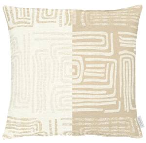 home24 Dekokissen Mino Beige/Beige 48 x 10 x 48cm Mischgewebe home24 Dekokissen Mino Beige/Beige 48 x 10 x 48cm Mischgewebe von home24