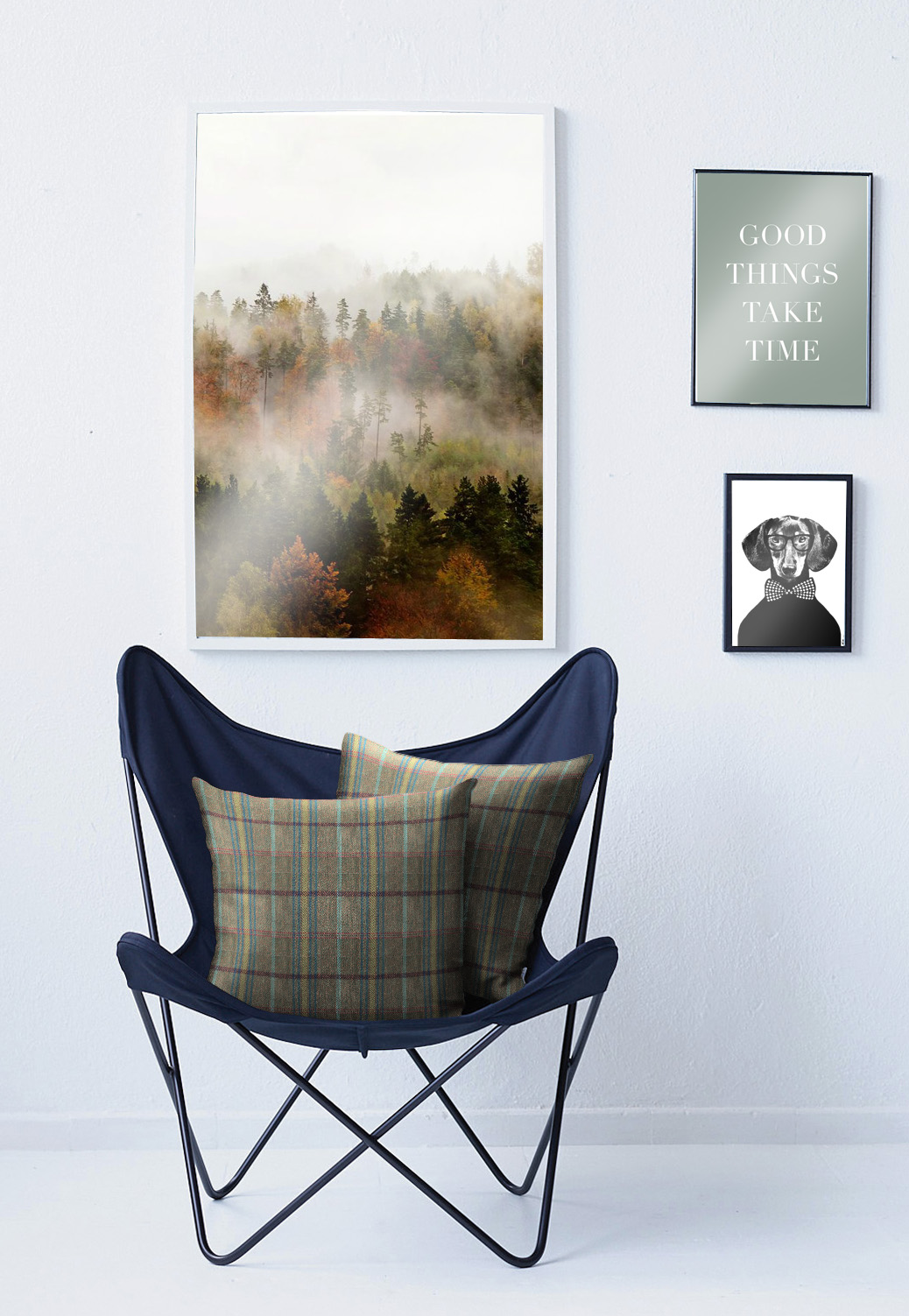 home24 Dekokissen Scott Grün/Grün 45 x 45cm Webstoff home24 Dekokissen Scott Grün/Grün 45 x 45cm Webstoff von home24