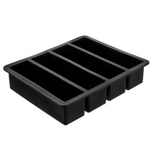 home24 Eiswürfelform rechteckig 15 x 6 x 18cm Schwarz home24 Eiswürfelform rechteckig 15 x 6 x 18cm Schwarz von home24